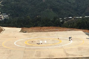 Đà Nẵng: Xây bãi đáp trực thăng ở miền núi để phòng chống thiên tai
