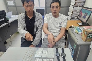 Hai người nước ngoài đánh bạc thua sạch túi, đột nhập nhà dân trộm tài sản. Ảnh: CA