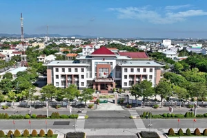 Trung tâm hành chính xã Núi Thành. Ảnh: Cổng TTĐT TP Đà Nẵng.