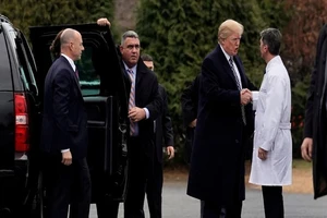Y tế Nhà Trắng nói ông Trump có sức khỏe 'tuyệt vời'