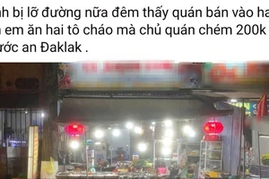 Chủ quán bị tố 'chặt chém' 2 tô cháo 200.000 đồng nói gì?