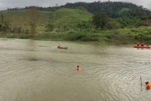 Tìm thấy nạn nhân đuối nước dưới lòng hồ sâu 8m