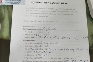 Truy nã người lừa bán vườn sầu riêng 'vịt giời' cho nhiều người