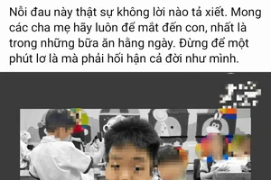 Bé trai tử vong do hóc dị vật và lời cảnh báo đau lòng từ người mẹ