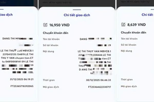 1 phụ nữ dùng thủ đoạn chuyển khoản chiếm đoạt tiền của bạn hàng