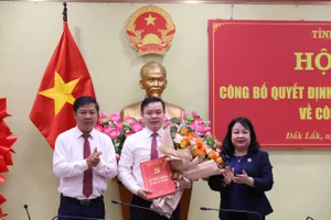 Ông Đỗ Hữu Huy giữ chức Phó bí thư Tỉnh ủy Đắk Lắk