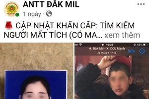 Công an, cộng đồng mạng giúp gia đình tìm được người phụ nữ mất liên lạc 42 ngày