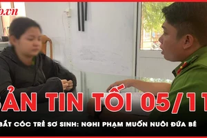 Bản tin tối 5-11: Vụ bắt cóc trẻ sơ sinh ở Bình Dương: Nghi phạm muốn mang đứa bé về nuôi