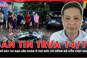 Bản tin trưa 14-11: Bắt tạm giam tài xế say xỉn tông liên hoàn khiến 1 người tử vong ở Thủ Đức