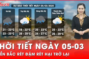 Dự báo thời tiết ngày 05-03: Cái lạnh cắt da thịt tràn về, liệu miền Bắc có lập kỷ lục nhiệt độ thấp