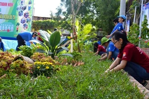 Mô hình “Biến bãi rác thành vườn hoa” đoạt giải Hồ Hảo Hớn