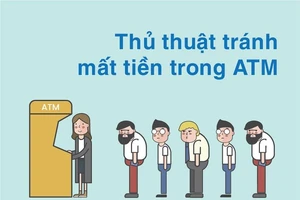 Tránh mất tiền trong thẻ ATM, cần biết những thủ thuật này