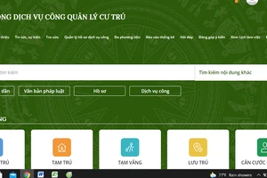 Chi tiết thủ tục đăng ký thường trú online tại nhà