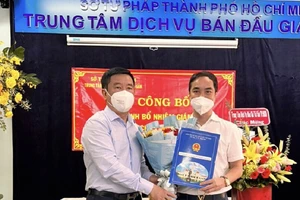 Trung tâm dịch vụ đấu giá tài sản TP.HCM có tân giám đốc