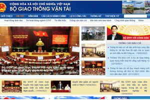 Cổng thông tin điển tử Bộ GTVT là một trong các địa chỉ tiếp nhận các phản ánh của người dân. Ảnh: TRÚC PHƯƠNG 