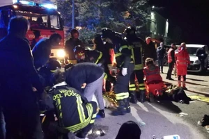 Hình ảnh vụ việc được đưa lên mạng xã hội. Ảnh: THE NATIONAL