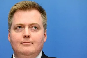 Cựu Thủ tướng Sigmundur David Gunnlaugsson nằm trong số các chính khách "trốn việc". Ảnh: AFP