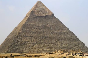 Đại Kim tự tháp, nơi xảy ra vụ việc. Ảnh: REUTERS