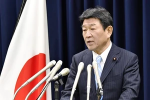 Ngoại trưởng Nhật Bản Toshimitsu Motegi. Ảnh: Asian Nikkei Review