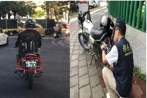 Đài Loan:Lao động Việt nhập cư lậu bị bắt vì biển số xe tự chế