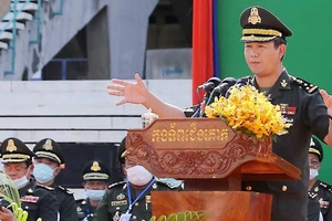Đảng cầm quyền Campuchia họp bàn việc ủng hộ con ông Hun Sen ứng cử thủ tướng