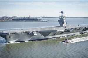 Có tin nhóm tác chiến tàu sân bay hiện đại nhất Hải quân Mỹ chuẩn bị sang châu Âu