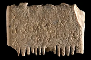 Phát hiện bất ngờ trên chiếc lược ngà chải chấy 3.700 năm tuổi