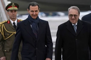 Ông al-Assad đến Moscow gặp ông Putin