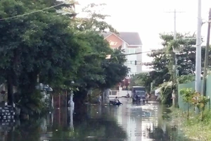 Khu Nam Long, Sài Gòn bất ngờ ngập nặng