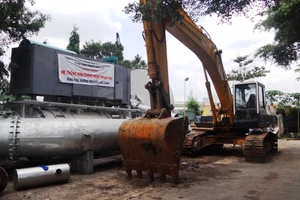 Vẫn chưa chốt giá thuê máy bơm “khủng” chống ngập 