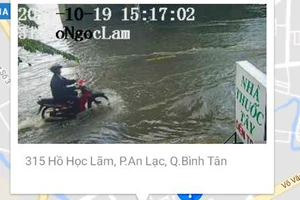Nhiều phương án giải cứu điểm ngập nặng nhất Bình Tân