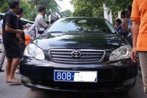 Bộ Công an đề nghị rà soát, xử lý nghiêm các xe mang biển 80