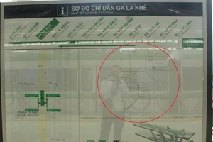 Bản đồ nhà ga Cát Linh - Hà Đông 'chôm' của sinh viên?