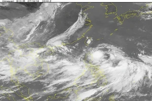 Vùng áp thấp mới có thể thành bão khi vào biển Đông