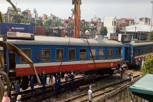 Tàu hỏa lại trật bánh ở Bình Thuận