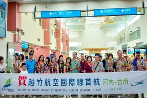 Bamboo Airways thực hiện chuyến bay đầu tiên đến Đài Loan