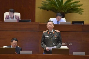 Tuần sau, Bộ trưởng Tô Lâm đăng đàn đầu tiên trả lời chất vấn