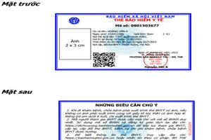 Bảo hiểm xã hội Việt Nam ban hành thẻ BHYT mới