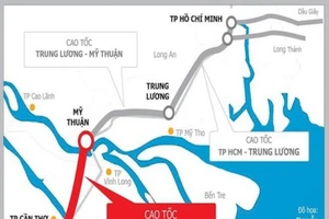 Cao tốc Mỹ Thuận – Cần Thơ khởi công vào ngày 4-1