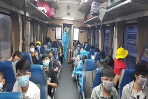 Hai đoàn tàu sẽ đưa hơn 700 người Quảng Trị, Thừa Thiên - Huế về quê