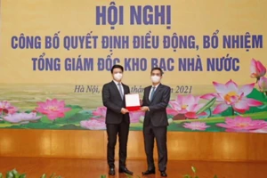 Bổ nhiệm ông Trần Quân giữ chức Tổng giám đốc Kho bạc Nhà nước
