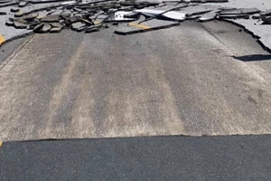 Nhận định ban đầu về nguyên nhân hư hỏng đường băng sân bay Vinh