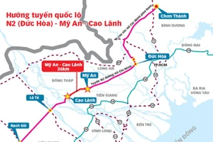 Tăng vốn dự án cao tốc Mỹ An - Cao Lãnh lên hơn 6.200 tỉ đồng