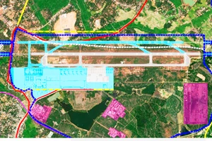 Cần 13.993 tỉ đồng để đầu tư sân bay Phù Cát về phía Nam