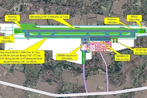 Lần thứ 3 điều chỉnh quy hoạch sân bay Gia Bình