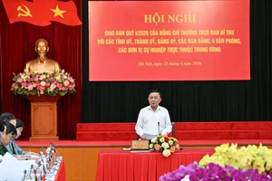 Thường trực Ban Bí thư Trần Cẩm Tú: Cần giảm hội họp, văn bản, giấy tờ