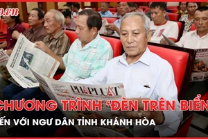'Cùng ngư dân thắp sáng đèn trên biển' đến với bà con tỉnh Khánh Hòa