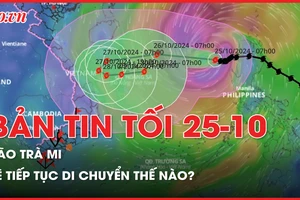 Bản tin tối 25-10: Vì sao bão Trà Mi có hướng đi kỳ dị?; Nhận diện Facebook giả mạo kêu gọi quyên góp, ủng hộ chùa Phổ Quang