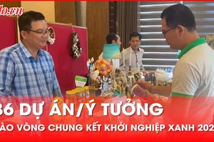 Sản phẩm từ than tre, xương rồng, rác thải lọt vào Vòng chung kết Khởi nghiệp xanh 2024