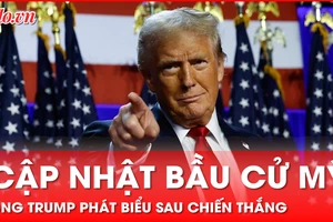 Phát biểu sau chiến thắng, ông Donald Trump nói 'khoảnh khắc này sẽ giúp đất nước chữa lành'